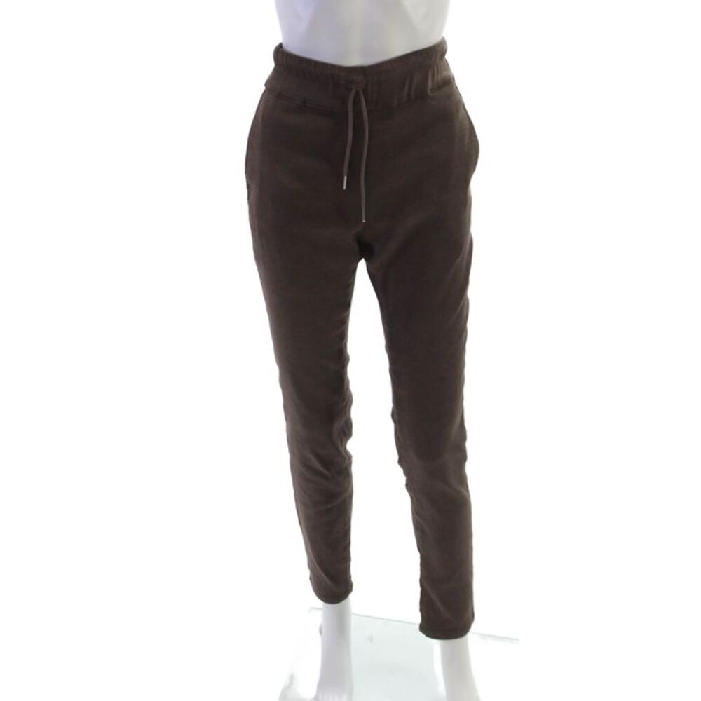 Flog Womens Brown Drawstring Jogger Pants Size 28